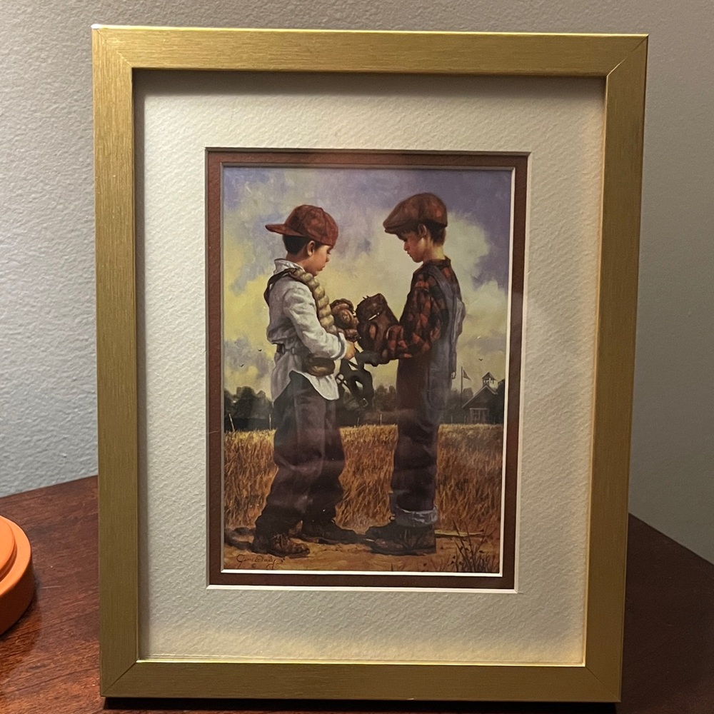 Jim Daly Framed Art Print 8x10 Vintage Americana New Sealed